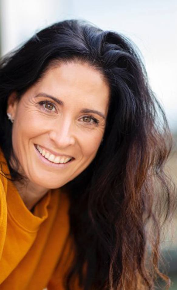 Patient in Castle Rock smiling after cosmetic dental bonding treatment 